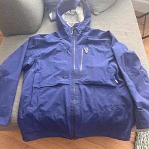 Mens XXL Stio Raymer ski shell jacket Navy blue